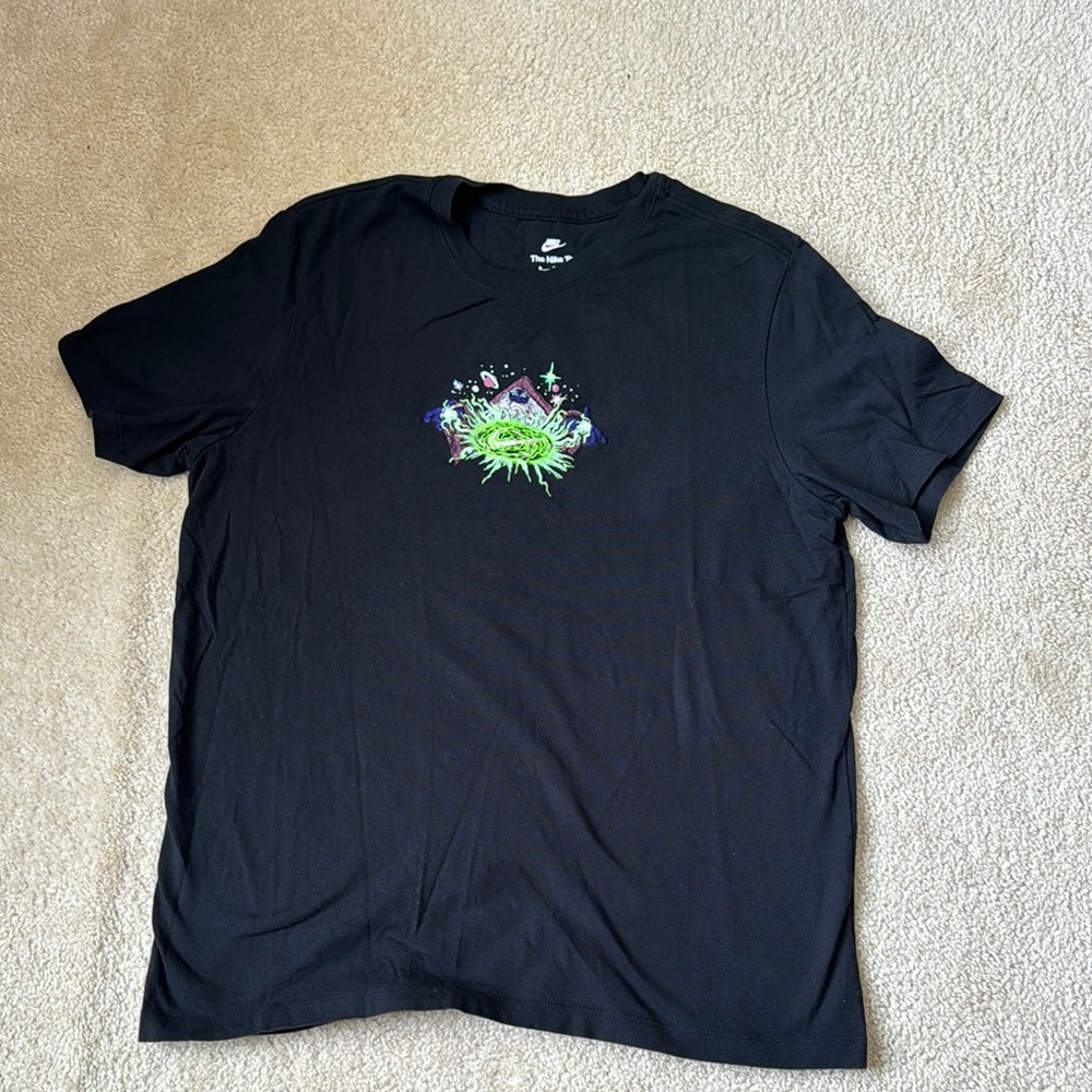 Nike Black Graphic Tee